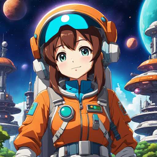 Anime futuristic characters