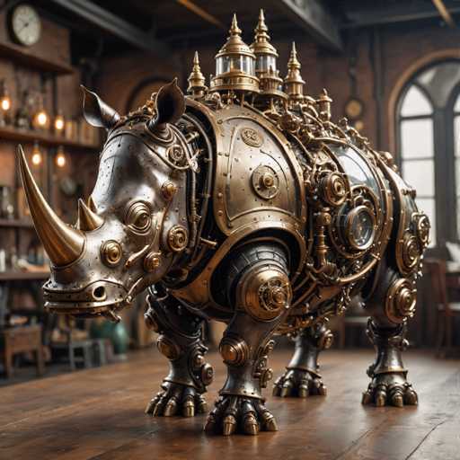 Steampunk animals